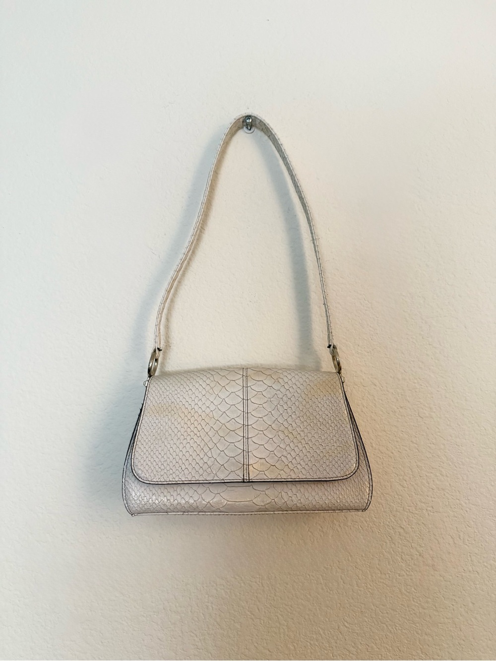 🤍 NWOT vintage Y2K liz claiborne faux snakeskin purse